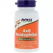 Now Foods 4x6 Acidophilus , 4  