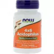 Now Foods 4x6 Acidophilus , 4  