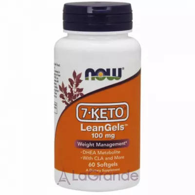 Now Foods 7-Keto LeanGels 100 mg 7-  ( ), 100 