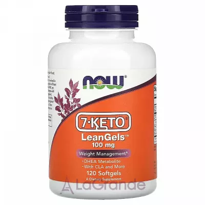 Now Foods 7-Keto LeanGels 100 mg 7-  ( ), 100 