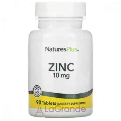 NaturesPlus Zinc 10 mg  10  