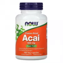 Now Foods Freeze-Dried Acai 500 mg ���������� ����� ���, 500 ��