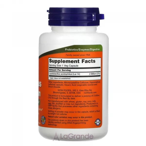 Now Foods Acidophilus Two Billion ����������, 2 ���� ���