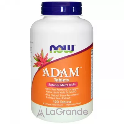 Now Foods Adam Tablets Superior Men's Multi     