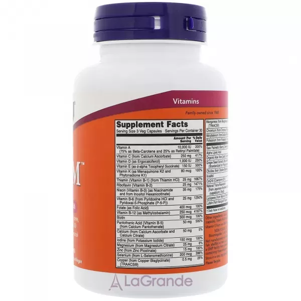 Now Foods Adam Capsules Superior Men's Multi ³����� ��� ������� 