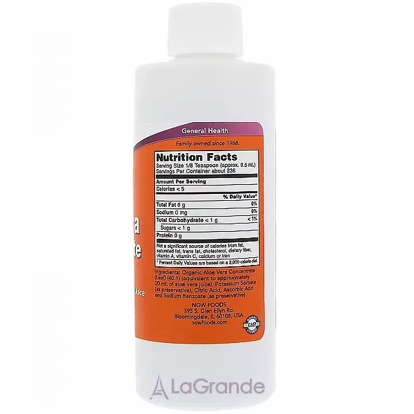 Now Foods Aloe Vera Concentrate ������ ���������� 