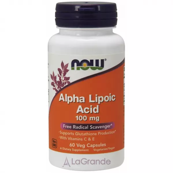Now Foods Alpha Lipoic Acid 100 mg �����-����� �������, 100 ��