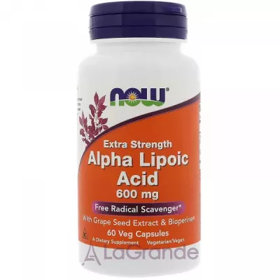 Now Foods Alpha Lipoic Acid 600 mg - , 600 