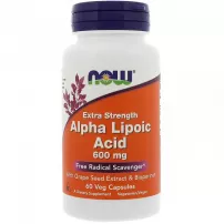 Now Foods Alpha Lipoic Acid 600 mg �����-����� �������, 600 ��