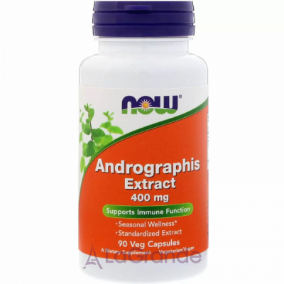 Now Foods Andrographis Extract 400 mg  , 400 