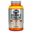 Now Foods Arginine & Citrulline 500 mg/250 mg   , 500 /250 