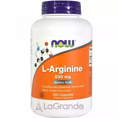 Now Foods L-Arginine 500 mg L-, 500 