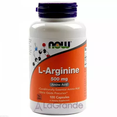 Now Foods L-Arginine 500 mg L-, 500 