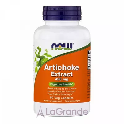 Now Foods Artichoke 450 mg , , 450 