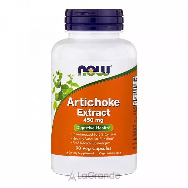 Now Foods Artichoke 450 mg �������, ��������, 450 ��