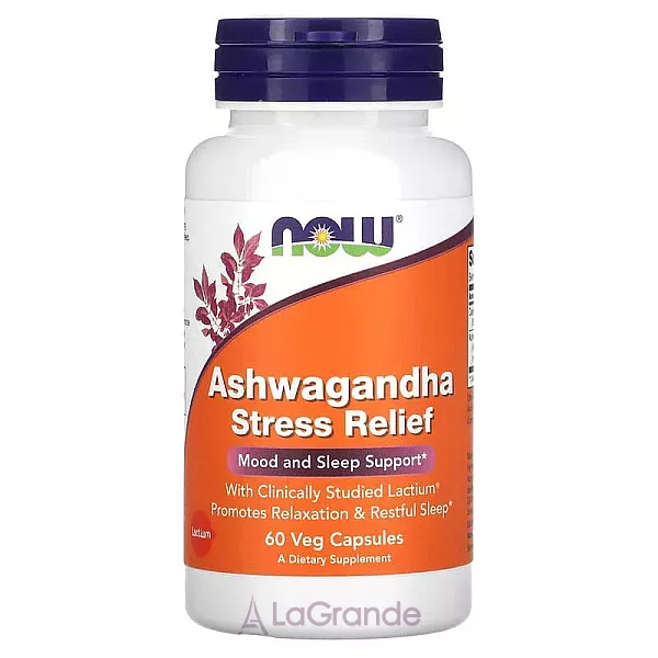 Now Foods Ashwagandha Stress Relief ���������� ��� ������ �������