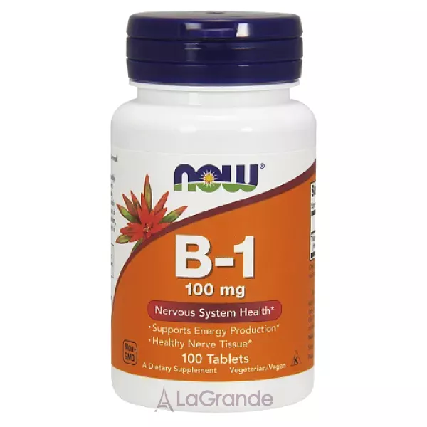 Now Foods Vitamin B-1 100 mg ������� B1 ������, 100 ��