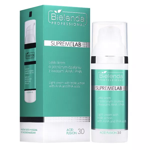 Bielenda Professional SupremeLab Acid Fusion 3.0 Light �ream ������ ���� �������� �������� � ��������� ��� � ���