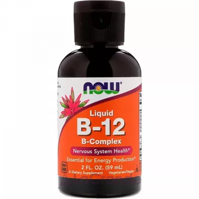 Now Foods Liquid B-12 B-Complex   B-12