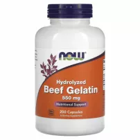 Now Foods Hydrolyzed Beef Gelatin 550 mg ������� "�������� �������", 550 ��