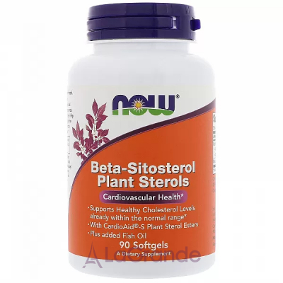 Now Foods Beta-Sitosterol Plant Sterols -,  