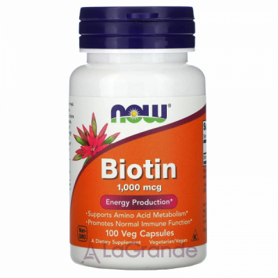 Now Foods Biotin 1000 mcg , 1000 