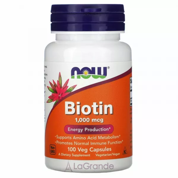 Now Foods Biotin 1000 mcg ������, 1000 ���