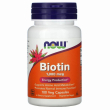 Now Foods Biotin 1000 mcg 100pcs