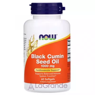 Now Foods Black Cumin Seed Oil 1000 mg    , 1000 