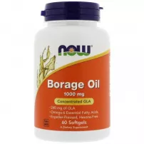 Now Foods Borage Oil 1000 mg ��� ���������, ������������ ���, 1000 ��