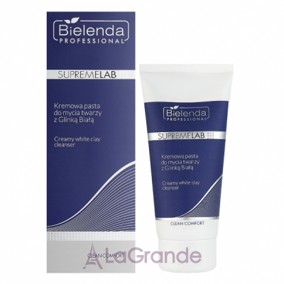 Bielenda Professional Supremelab Clean Comfort Creamy White Clay Cleanser        