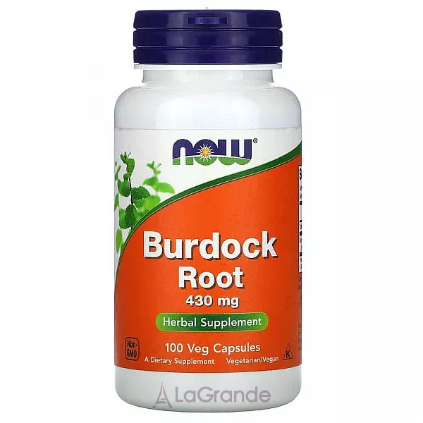 Now Foods Burdock Root 430 mg ����� ������, 430 ��