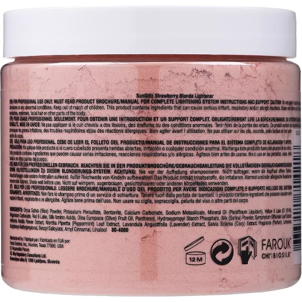 Sunglitz Strawberry Blonde Lightener Powder ���������� ��������� 