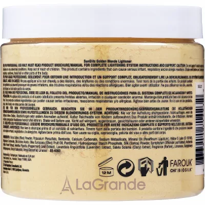 Sunglitz Golden Blonde Lightener Powder   