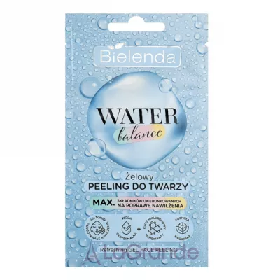 Bielenda Water Balance Refreshing Gel Face Peeling  -  