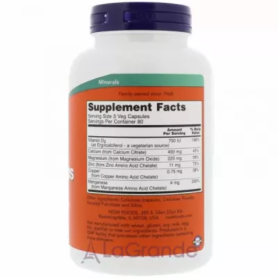 Now Foods Calcium Citrate Caps     (  )