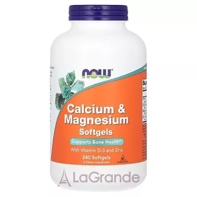 Now Foods Calcium & Magnesium      D-3  