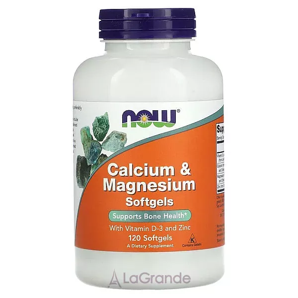 Now Foods Calcium & Magnesium ������� �� ������ � ������� D-3 �� ������