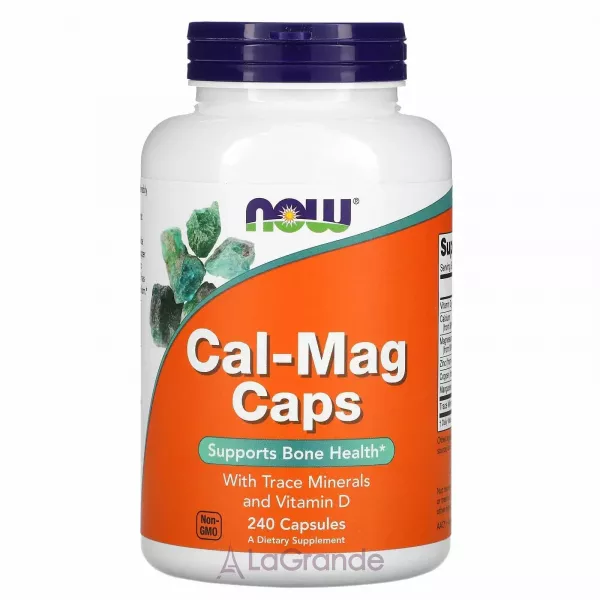 Now Foods Cal-Mag Caps ������� �� ������ � �������������� �� ������� D
