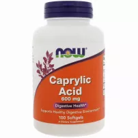 Now Foods Caprylic Acid 600 mg ��������� �������, 600 ��