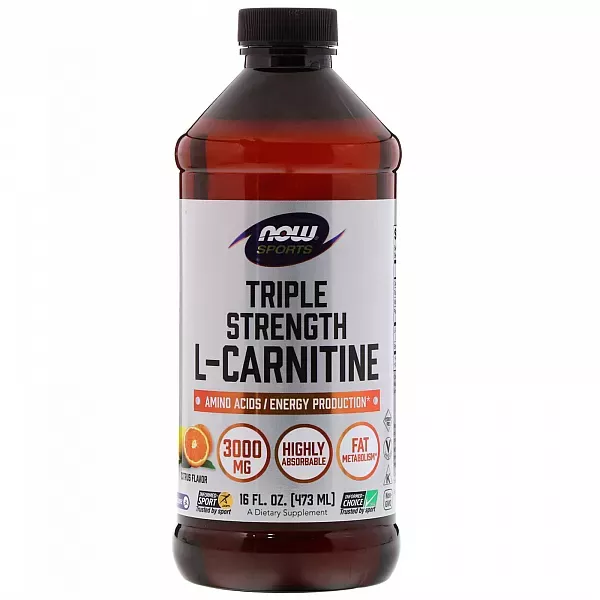 Now Foods Triple Strength L-�arnitine 3000 mg L-�������� ������, 3000 ��, � ���������� ������