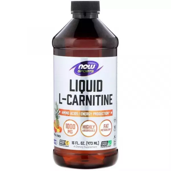 Now Foods Liquid L-�arnitine 1000 mg L-�������� ������, 1000 ��, �� ������ ������������ �����