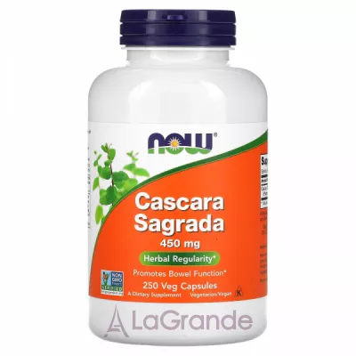 Now Foods Cascara Sagrada 450 mg  