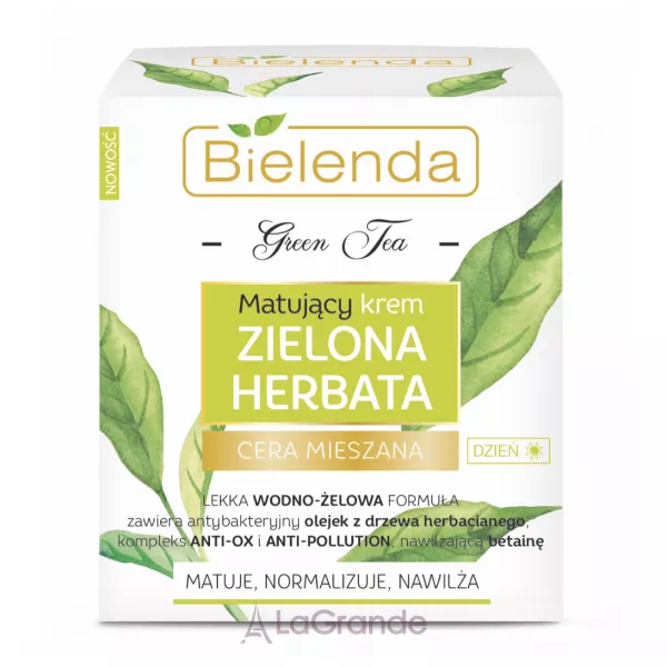 Bielenda Green Tea Day Mattifying Face Cream Combination Skin ����������� ���� ��� �������