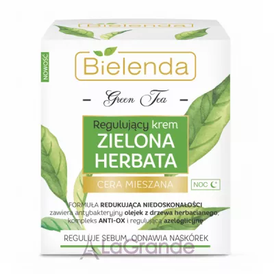 Bielenda Green Tea Regulating Night Face Cream Combination Skin ͳ        