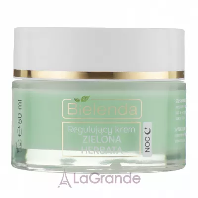 Bielenda Green Tea Regulating Night Face Cream Combination Skin ͳ        