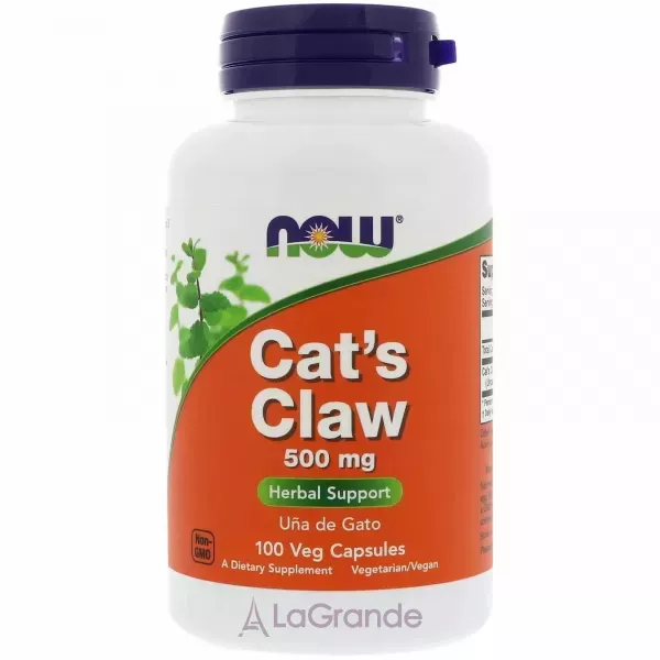 Now Foods Cat's Claw 500 mg ������� �����, 500 �� (�������� ������ �������)