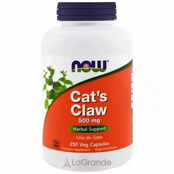 Now Foods Cat's Claw 500 mg ������� �����, 500 �� (�������� ������ �������)