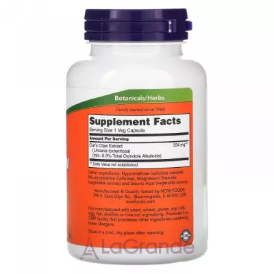 Now Foods Cat's Claw Extract    (  )