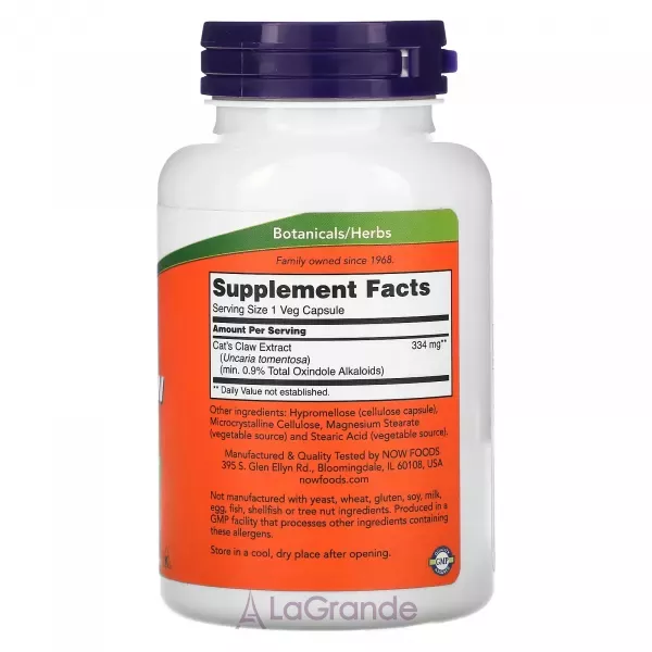 Now Foods Cat's Claw Extract �������� �������� ���� (�������� ������ �������)